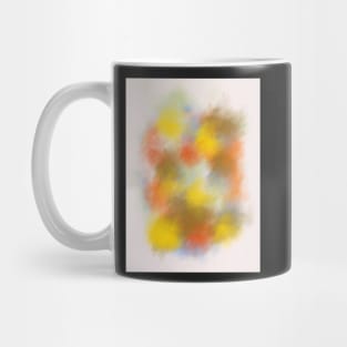 Rainy Autumn Day Tie Dye Abstract Art Mug